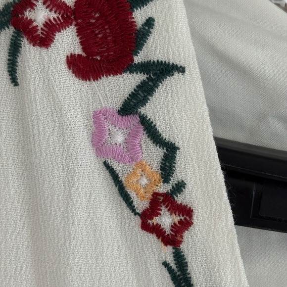 Altar'd State Floral NWT Embroidered Mini Sleeveless Sundress Size Small - Picture 7 of 9